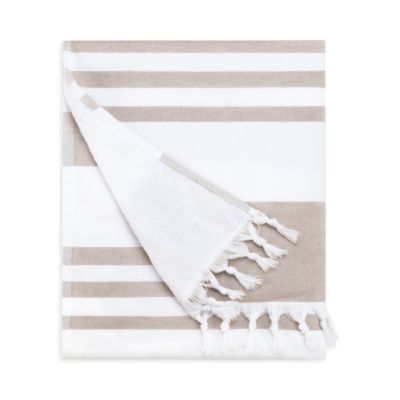 Laguna Beach Textile Co. Laguna Beach Turkish Beach Towel In Driftwood
