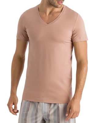 Cotton Superior Short-Sleeve V-Neck