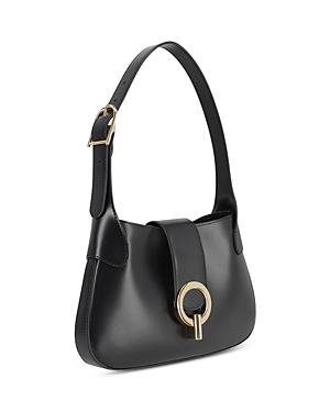 Sandro Janet Shoulder Bag In Black