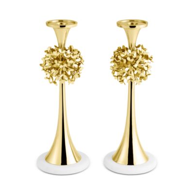 Michael Aram - Dandelion Candleholders, Set of 2