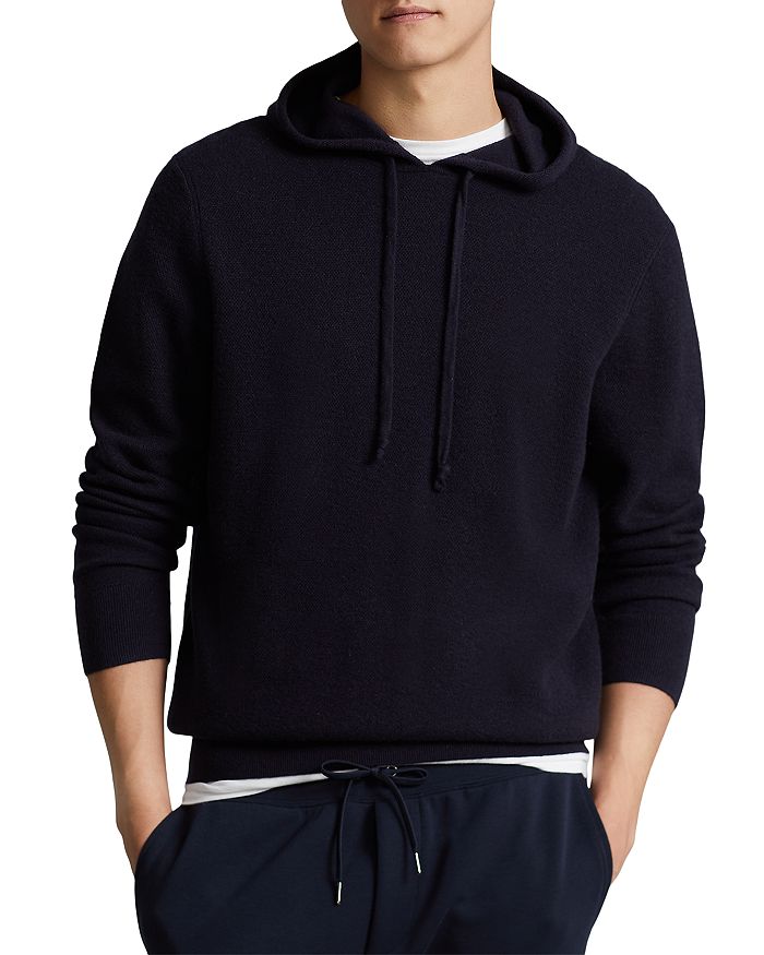 Polo Ralph Lauren - RLX Mesh Knit Cashmere Hooded Sweater