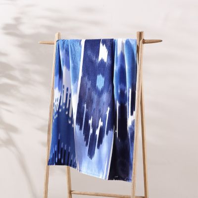 John Robshaw - Malda Beach Towel Indigo
