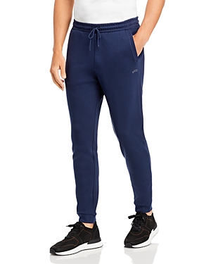 Hugo Boss Hadiko Drawstring Sweatpants In Navy