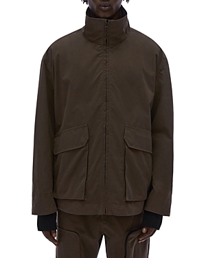 Click to view more detailed imagery on our partner's website Helmut Lang Memory Bomber Jacket In Juniper