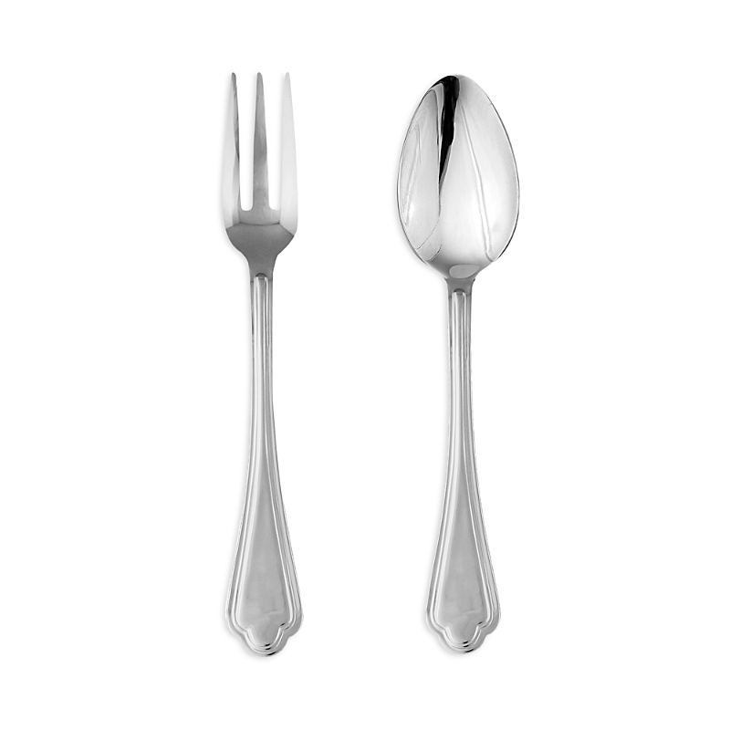 Mepra Leonardo 2-piece Flatware Serving Set In Leonardo