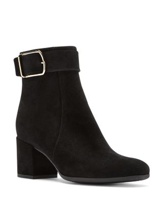 La Canadienne - Women's Jesse Buckled High Heel Ankle Booties