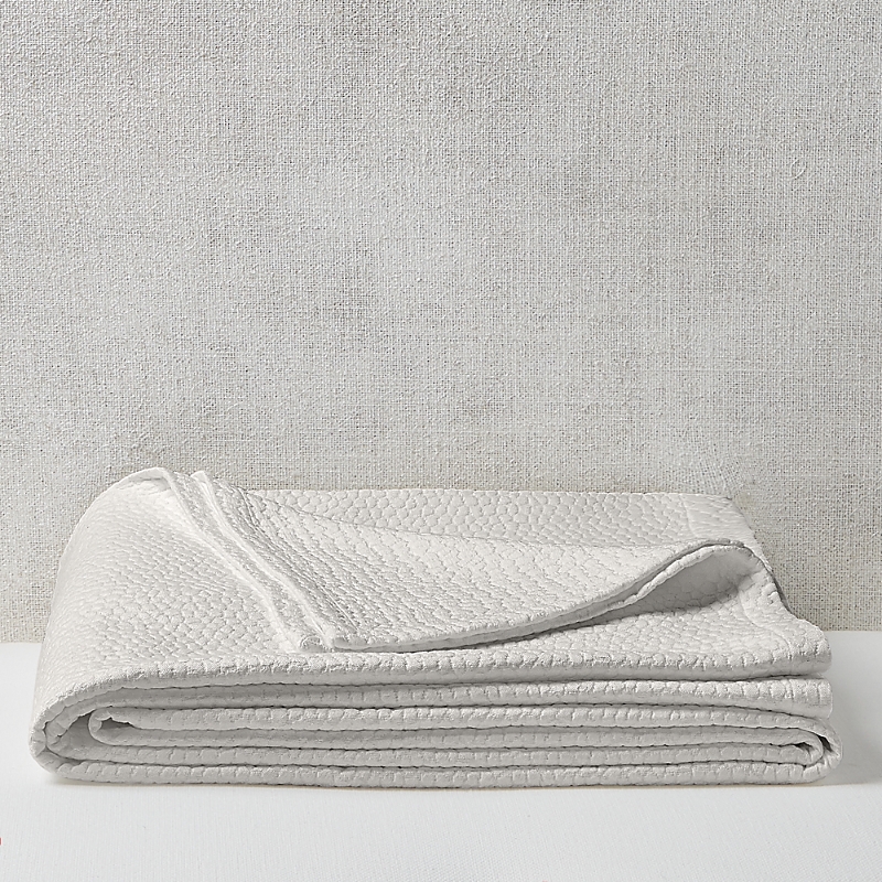 Hudson Park Collection Signature Pebbled Matelasse Coverlet, Full/Queen - Exclusive