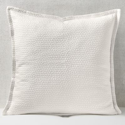 Signature Pebbled Matelass&eacute; Euro Sham, Pair