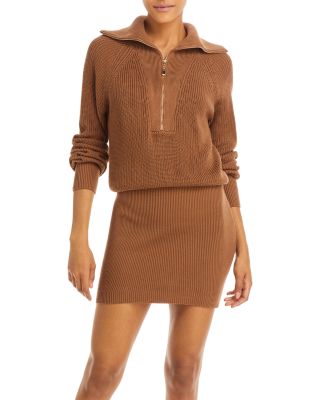 SER.O.YA - Carly Ribbed Mini Dress