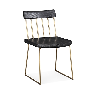 Shop Tov Furniture Madrid Pine Chair, Set Of 2 In Black