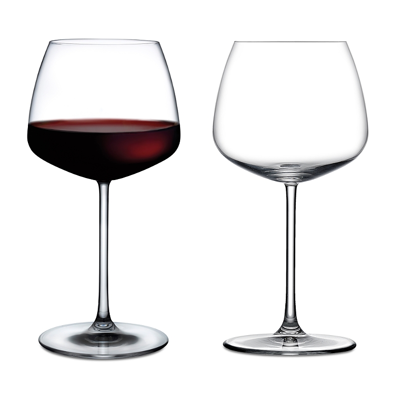 Nude Glass Mirage Red Wine Glass, Set Of 2 In Clear