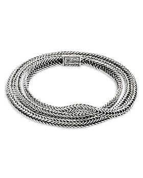 JOHN HARDY - Silver Classic Chain Kami Chain Triple Wrap Bracelet