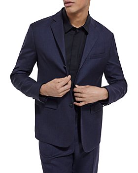The Kooples - Slim Fit Wooly Fil A Fil Suit Jacket