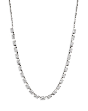 NADRI CHATEAU CRYSTAL FRONTAL NECKLACE, 18