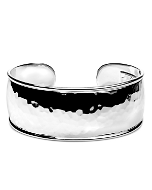 Ippolita Sterling Silver Classico Wide Cuff Bangle Bracelet In Silver