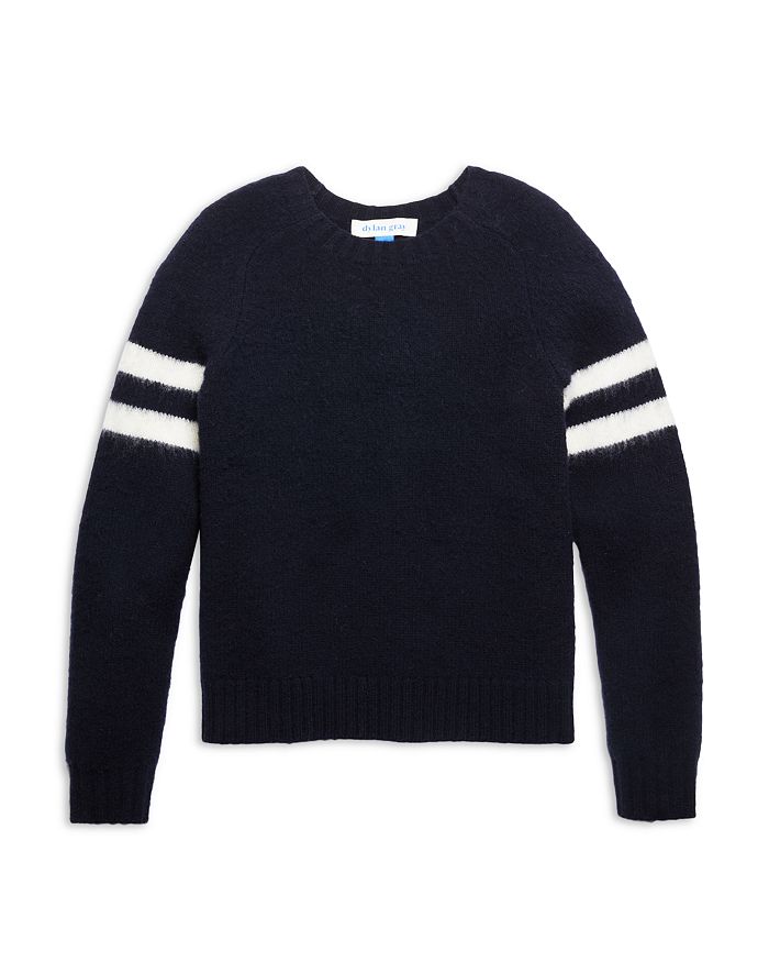 Dylan Gray Boys' Merino Wool Stripe Sleeve Sweater - Big Kid ...