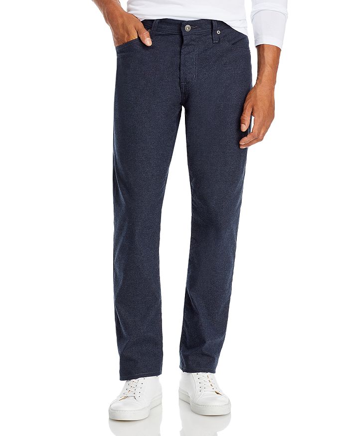 AG Everett Slim Straight Woolen Pant in Gunpowder Grey | Bloomingdale's