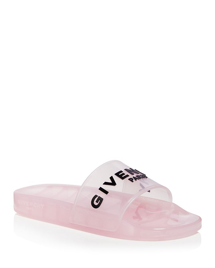 Givenchy, Pink mink slide sandals