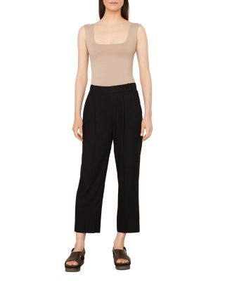 Vince Drapey Pull On Pants In Black