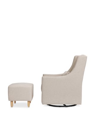 Toco Swivel Glider and Ottoman