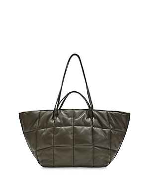 ALLSAINTS NADALINE QUILTED LEATHER TOTE