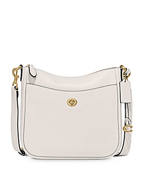 Leather crossbody bag Coach White in Leather - 30762749