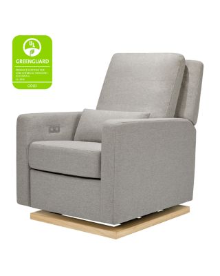Sigi Electronic Recliner and Glider in Eco Performance Fabric with USB Port
