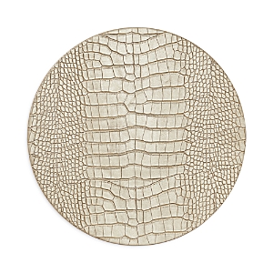 Kim Seybert Croco Placemat In Gold