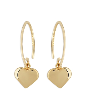 Bloomingdale's Heart Dangle Drop Earrings In 14k Yellow Gold - 100% Exclusive