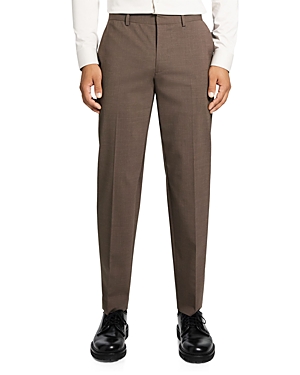 Theory Mayer Slim Fit Suit Pants In Fossil