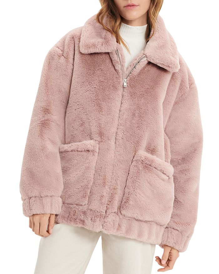 UGG® Kianna Faux Fur Jacket | Bloomingdale's