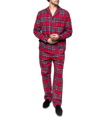 Petite Plume - 2-Pc. Imperial Tartan Flannel Pajama Set