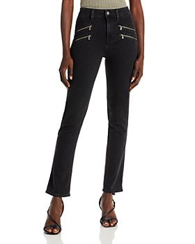 PAIGE - Edgemont High Rise Ankle Straight Jeans in Scorpio