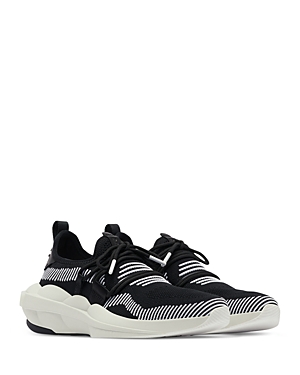 Sorel Explorer Defy Low Sneakers In Black, White
