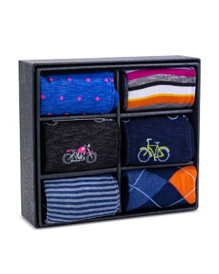 Marcoliani - Pima Cotton Blend Luxury Mid Calf Socks, Pack of 6