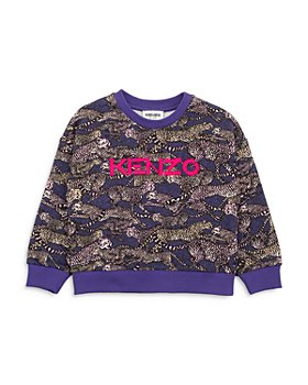 Big Kid Bloomingdales Girls Clothing Sweaters Sweatshirts Little Kid Girls Printed Cheetah Sweatshirt 
