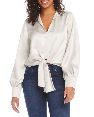 Karen Kane - Tie Front Top