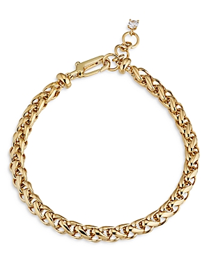 Nadri Entwine Chain Line Bracelet In Gold