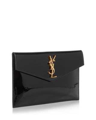  Uptown Clutch In Patent Leather