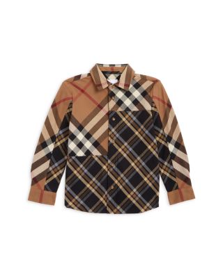 Big shops kid burberry shirt