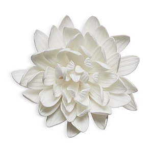 Shop Aerin Dahlia Porcelain Flower In White