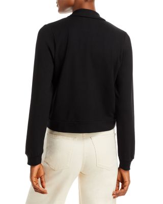 Zip Front Knit Jacket