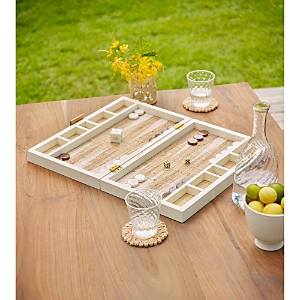 Aerin Lacquer Backgammon Game Set