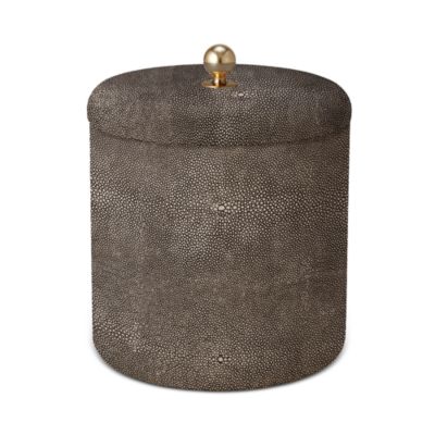 Shagreen Lidded Ice Bucket
