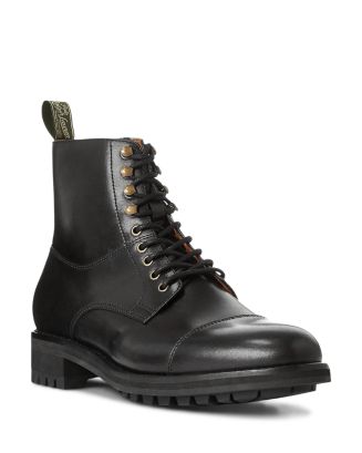 Polo Country Ralph Lauren Enville Black Leather Cap Toe Lace Up Boots Men 7 Ralph Lauren - Brandclub - Polo Ralph Lauren; Men main image 4