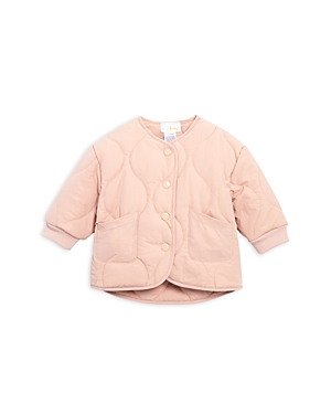 Bloomie's Baby Girls' Padded Jacket - Baby In Pink