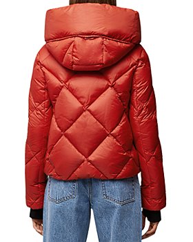 discount 73% WOMEN FASHION Coats Casual Cortefiel Puffer jacket Red XL 
