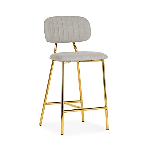 Tov Furniture Ariana Counter Stool, Set Of 2 In Gray