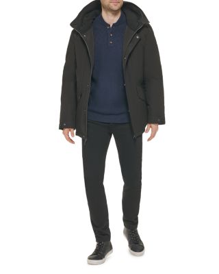 Full Zip Hooded Down Jacket 