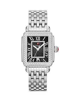 MICHELE - Deco Madison Stainless Steel Diamond Watch, 33mm - 150th Anniversary Exclusive
